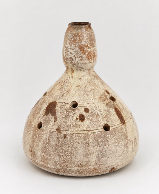 Vaso Sardo Traforato in Ceramica – Oggetto Decorativo Artigianale