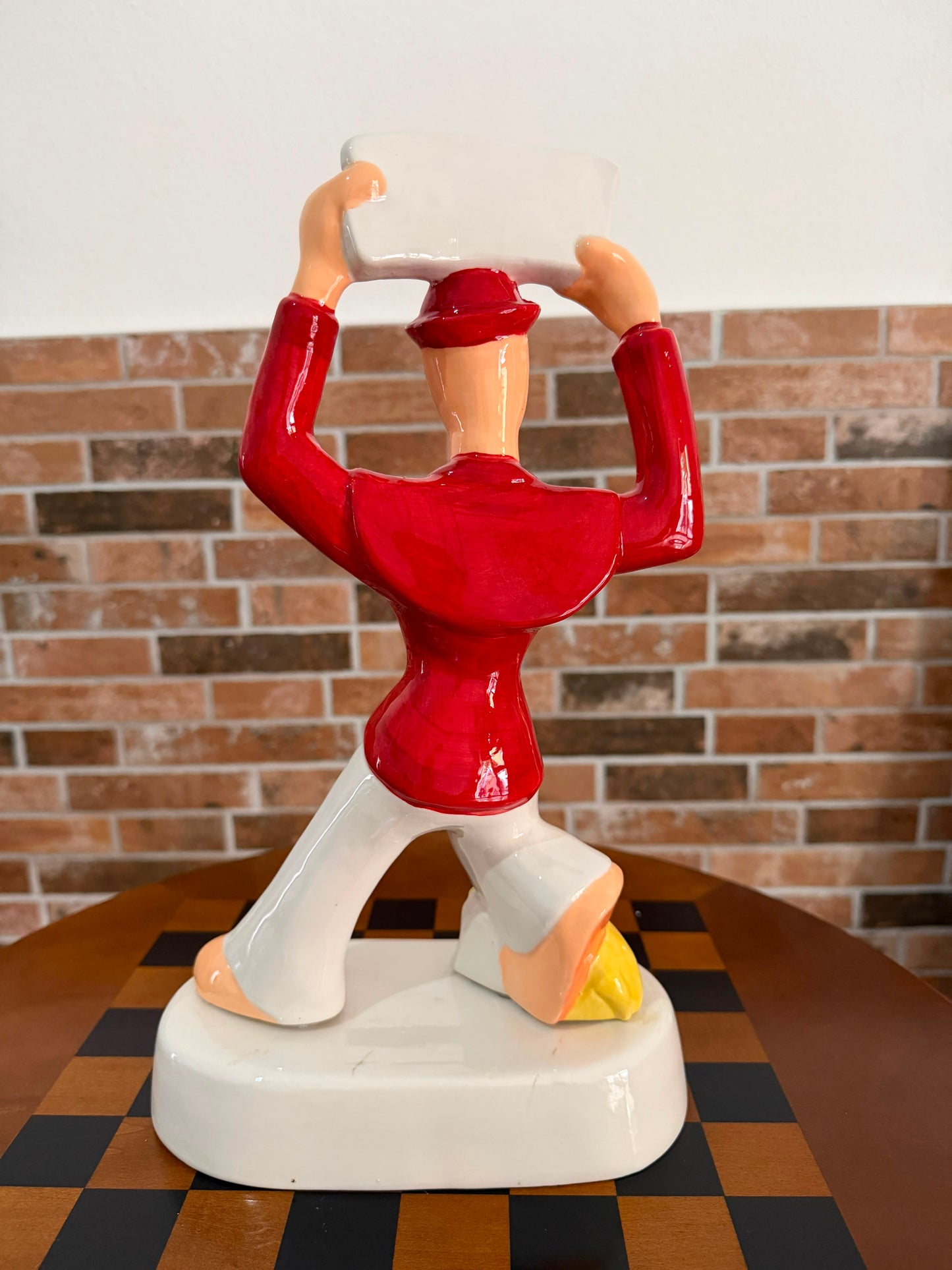 Scultura “Il Signor Bonaventura – Un Milione” – Corriere dei Piccoli – Ceramica – H 35 cm