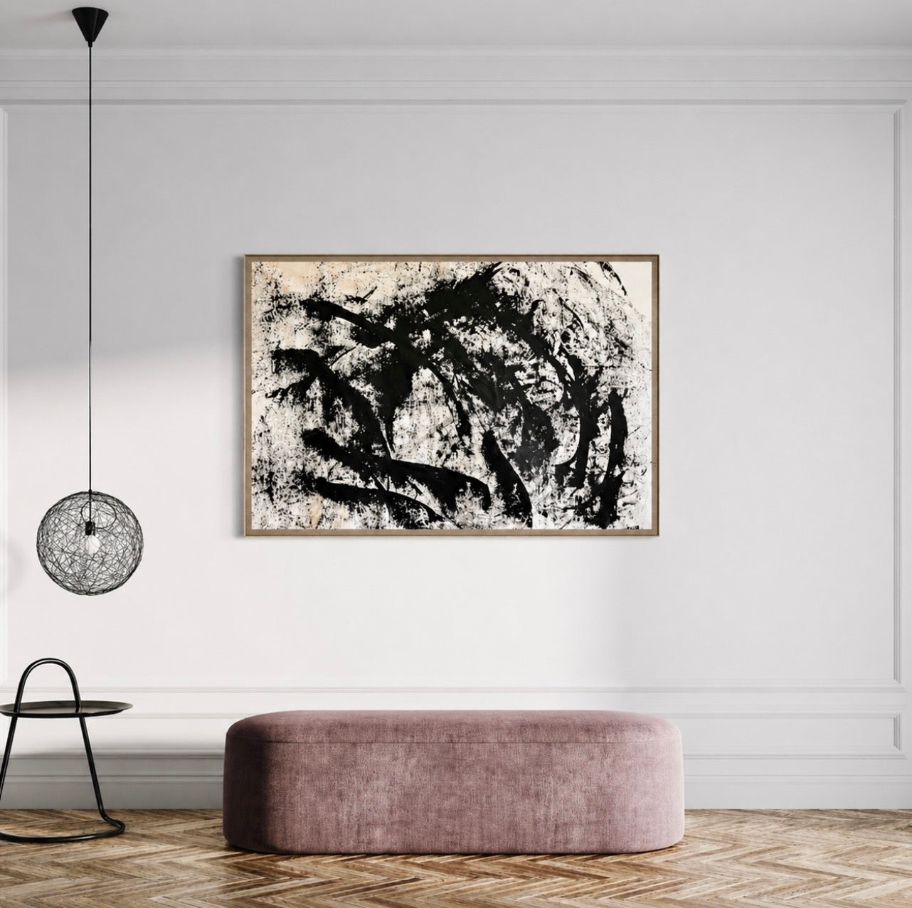 Timo Wedell – Galaktus | Opera Originale Unica, Tecnica Mista su Tela, 157 × 105 cm
