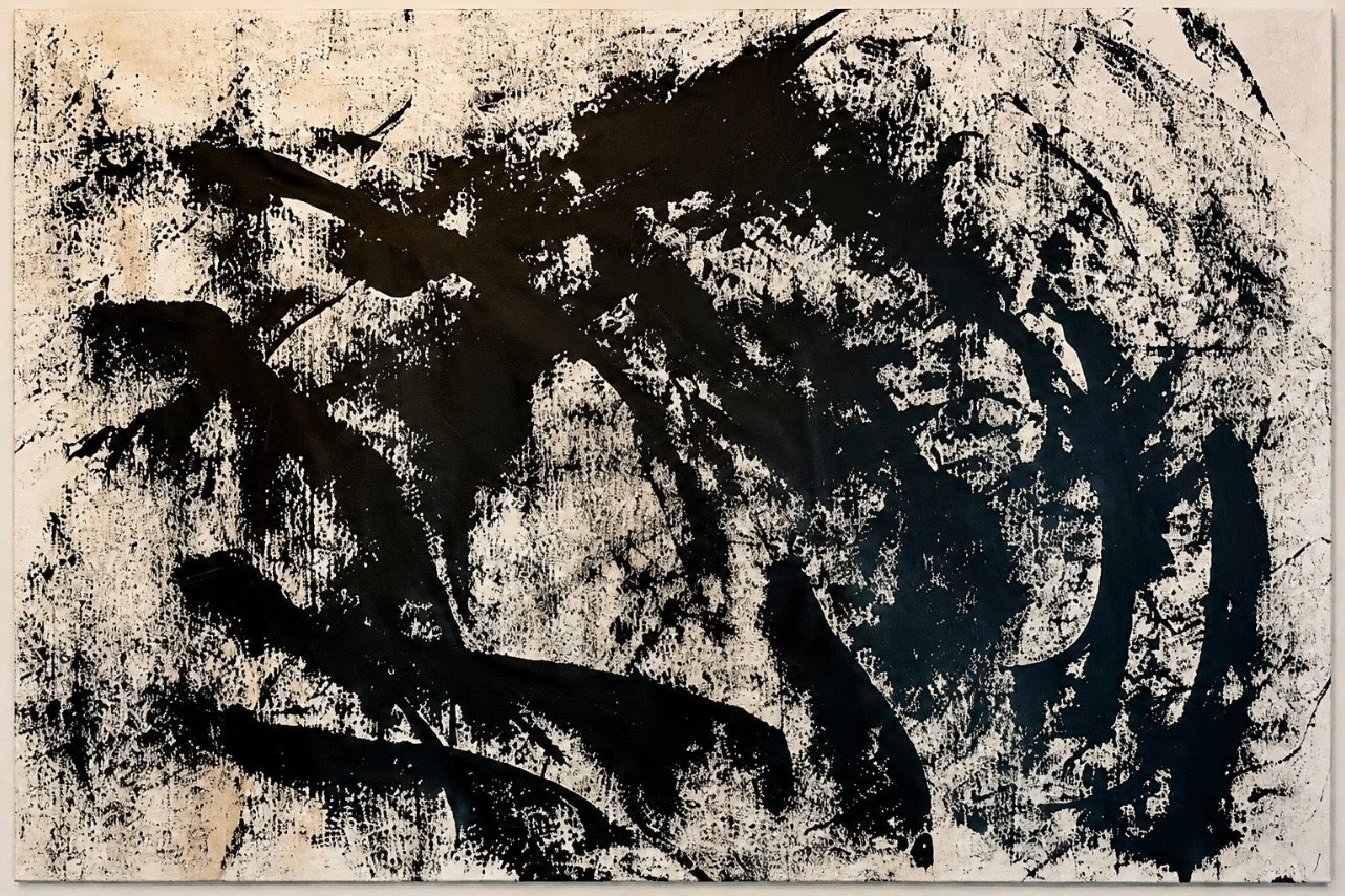 Timo Wedell – Galaktus | Opera Originale Unica, Tecnica Mista su Tela, 157 × 105 cm